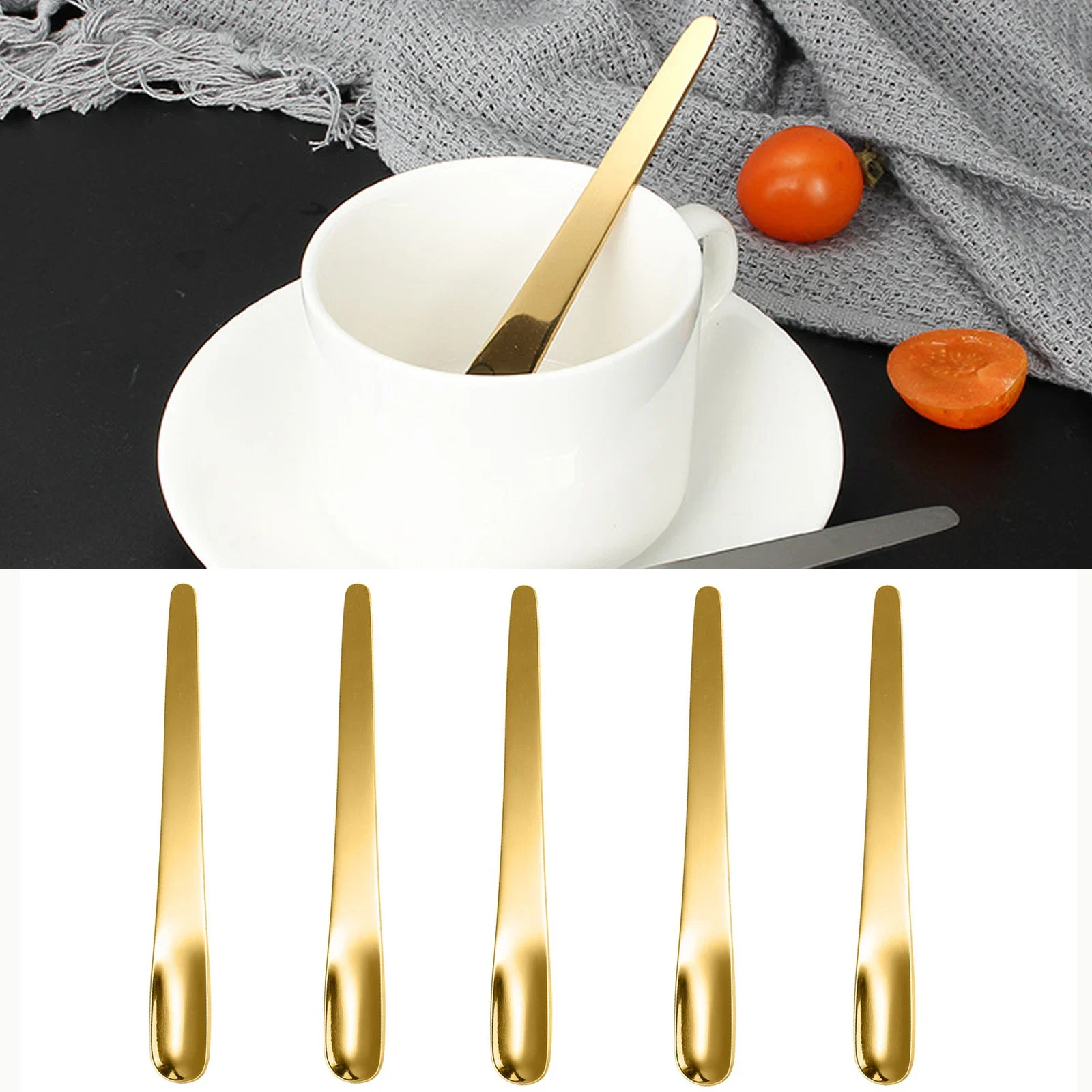 Kitchen Appliances Germany - Cucchiaio da caffè 5 pezzi cucchiaio