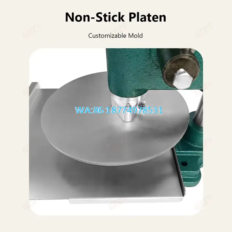 Tortilla Press Cast - Wmwmnu Pressa Manuale Commerciale per Impasto