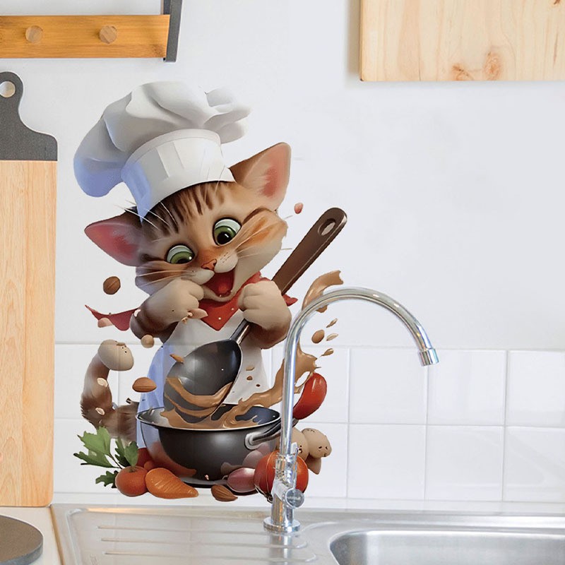 Adorabile adesivo da parete au - Kitchen Appliances Design recensione e prezzo
