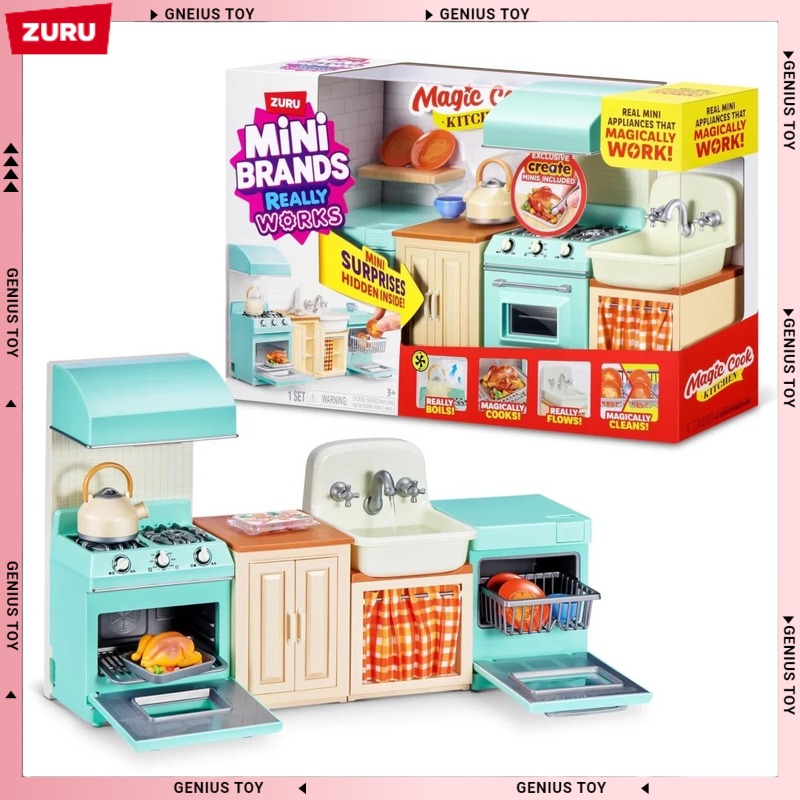Zuru Mini Brands Magic Cook Ki - Kitchen Appliances Oven recensione e prezzo
