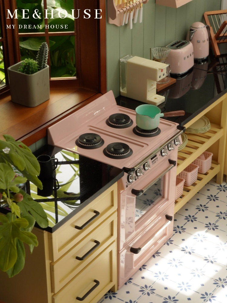 1:6 casa delle bambole Mini mo - Kitchen Appliances Oven recensione e prezzo